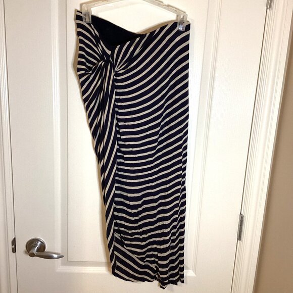 Bailey 44 Women's Strapless Striped Summer Dress + Sorrento Italia Beach Bag - Picture 6 of 11